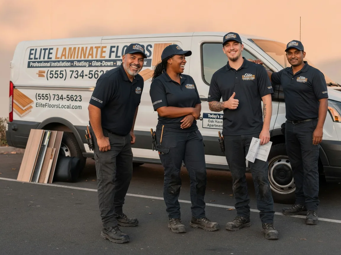 Laminate flooring installation company in Milford, IA